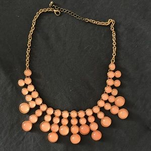 Blush Pink Statement Necklace